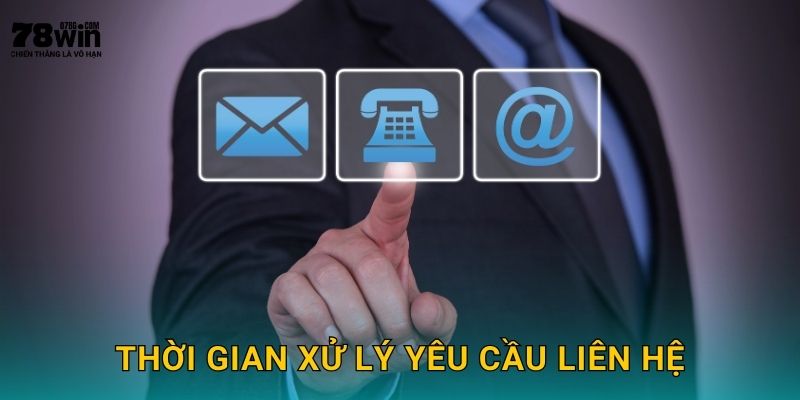 Thời gian xử lý yêu cầu liên hệ
